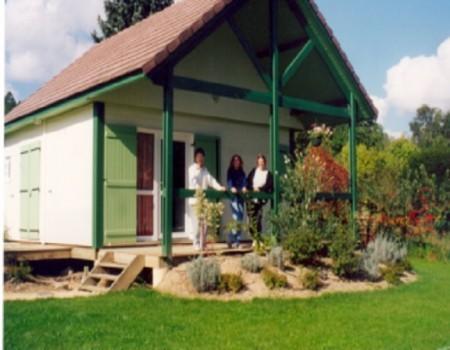 Village-Chalets Le Ru Du Pre Deux Rivieres Oda fotoğraf